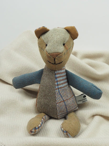 Little Tweed Bear Blue