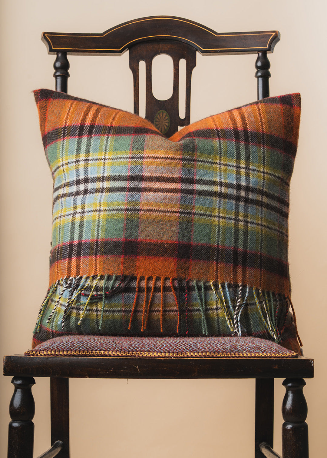 Dundee Old Weathered Tartan Cushion Cover