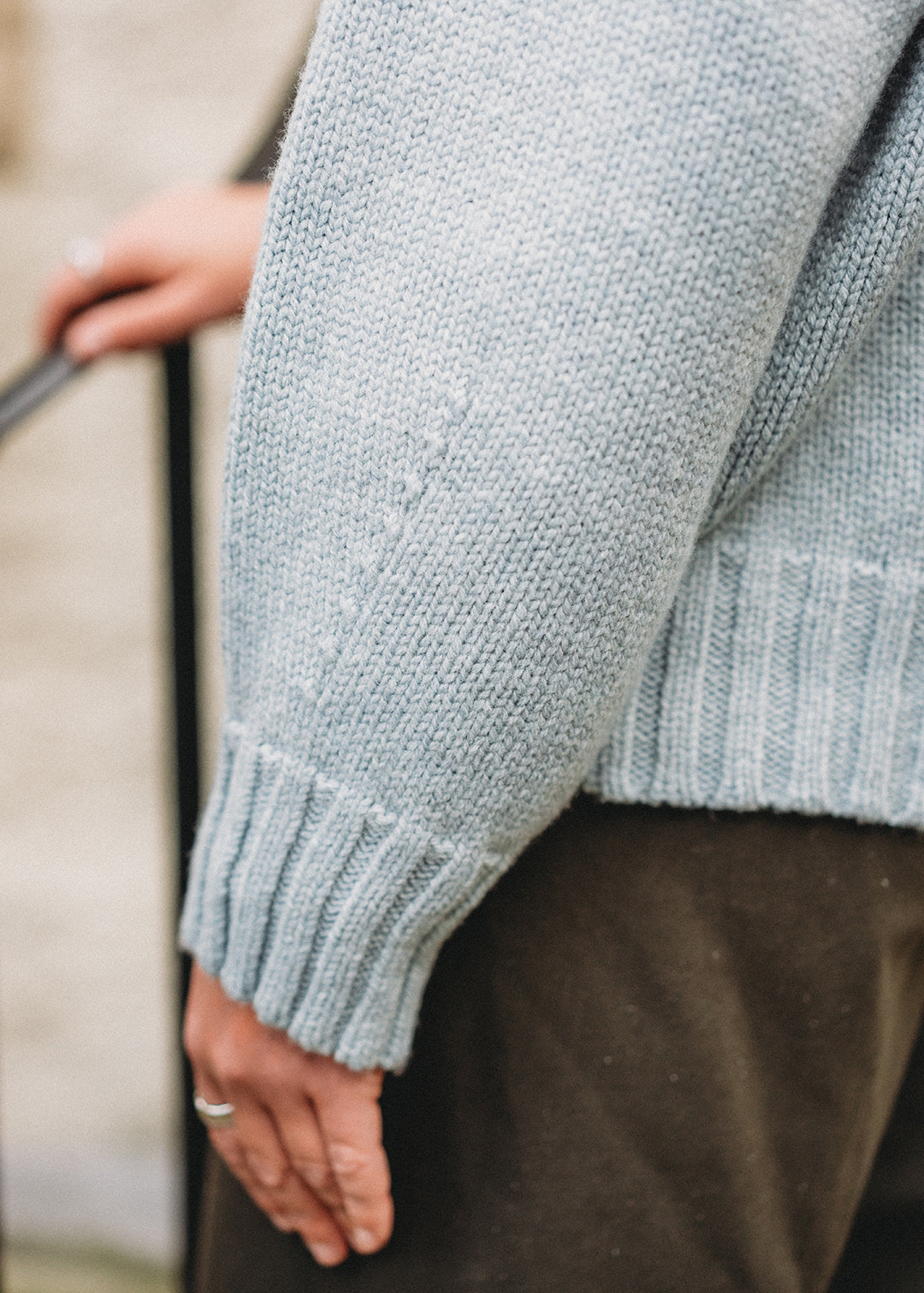 Lochleven Lambswool Jumper Haar