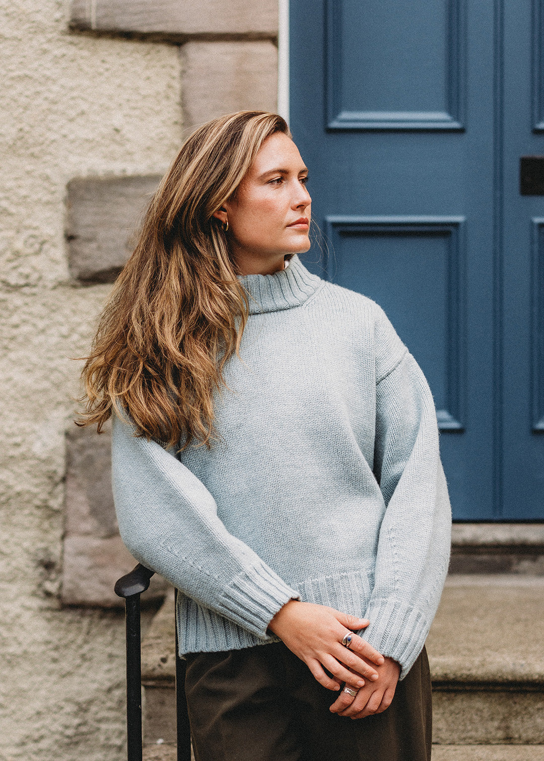 Lochleven Lambswool Jumper Haar