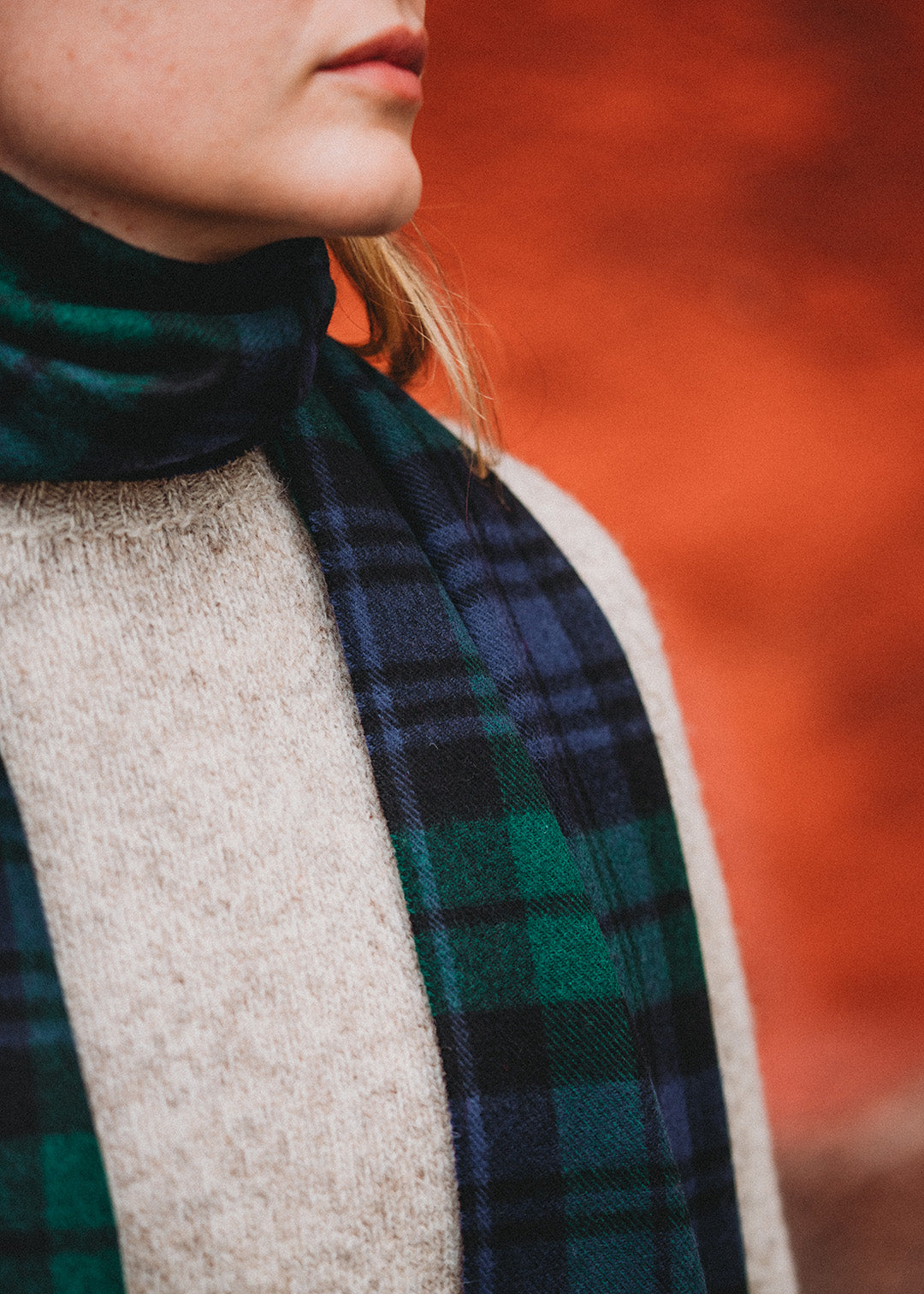 Merino Scarf Black Watch