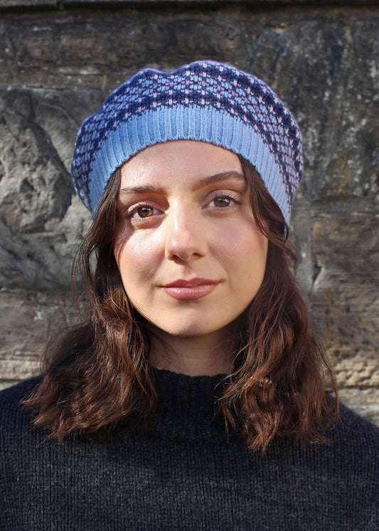 Morar Beret Bluebell