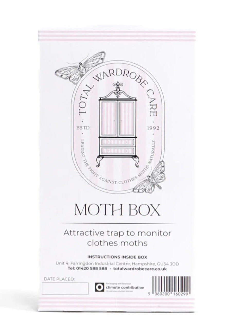 Moth box packaging total wardrobe care