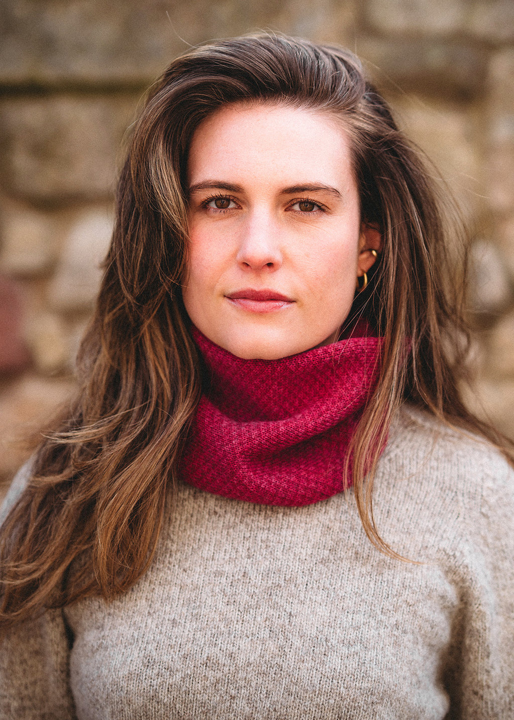 Harris Neck Warmer Rosehip