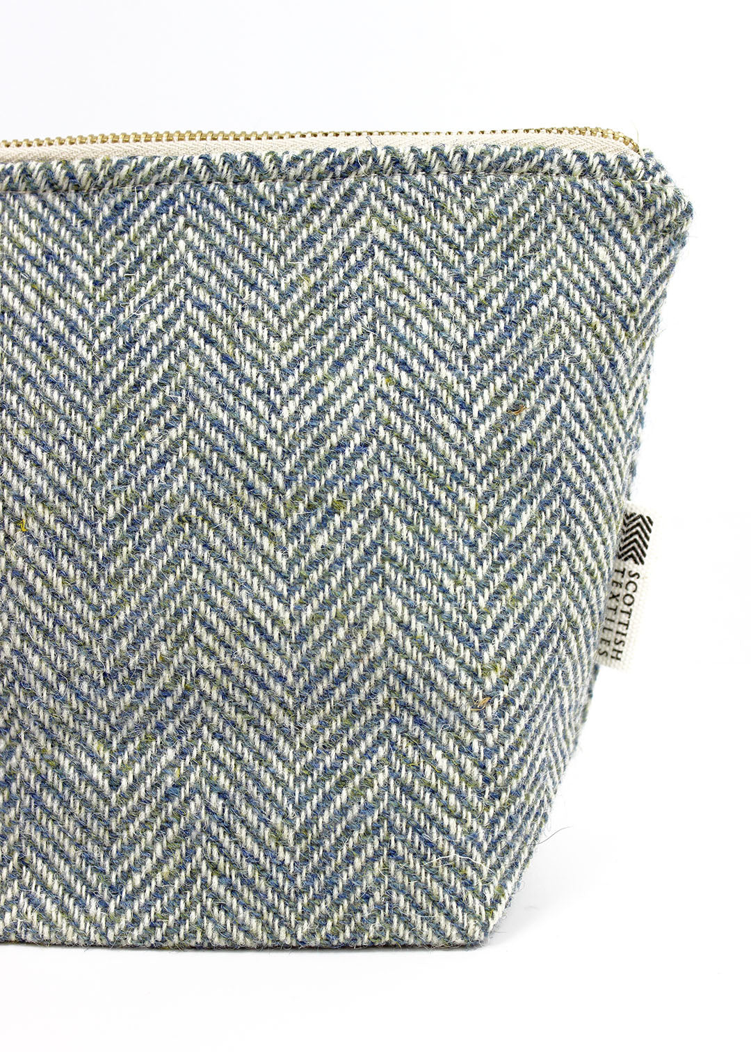 Ocean Hebridean Tweed Zip Bag Medium