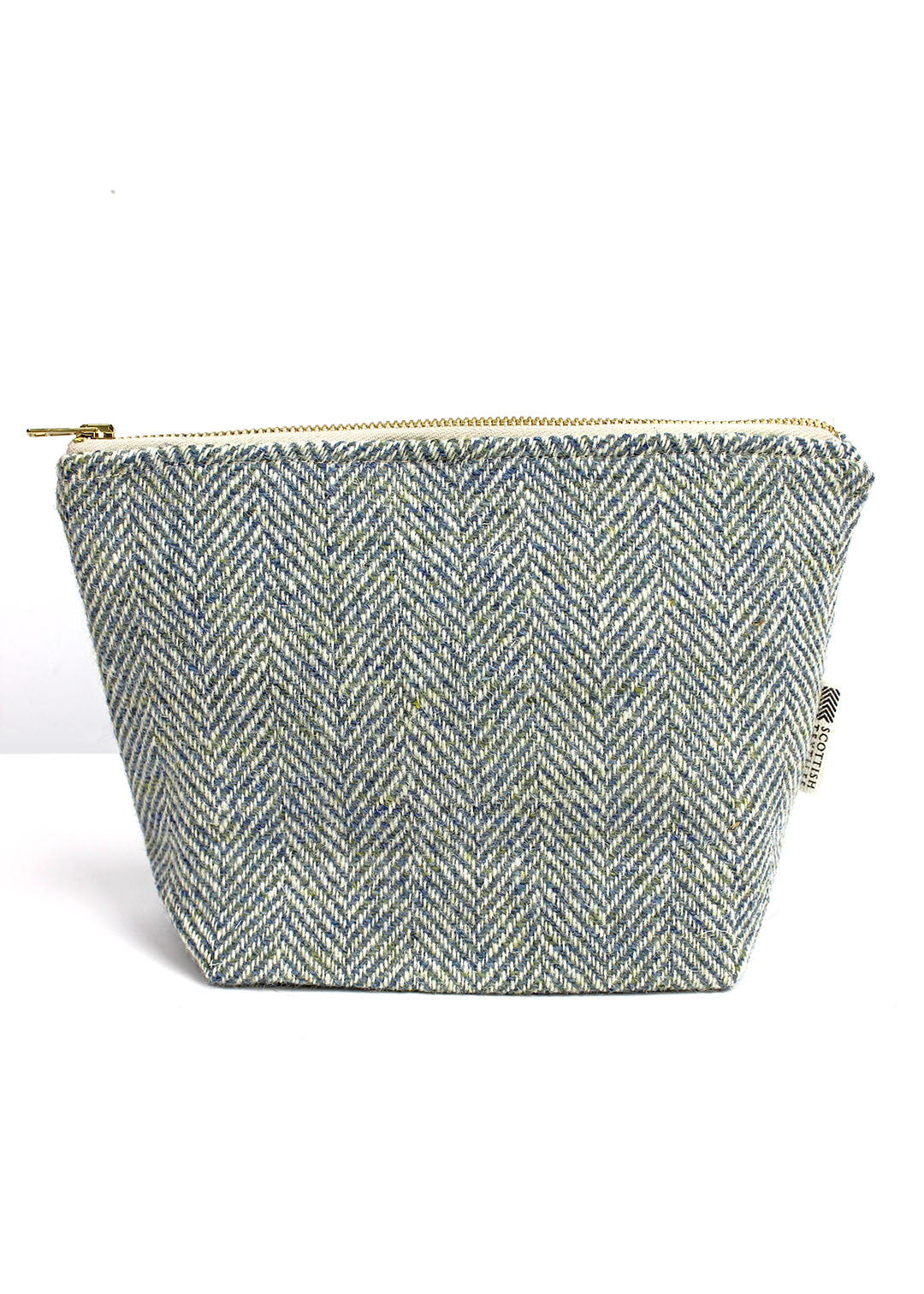 Ocean Hebridean Tweed Zip Bag Medium