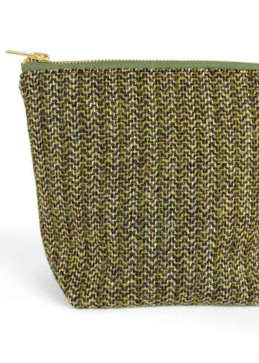 Olive Harris Tweed Zip Bag Large