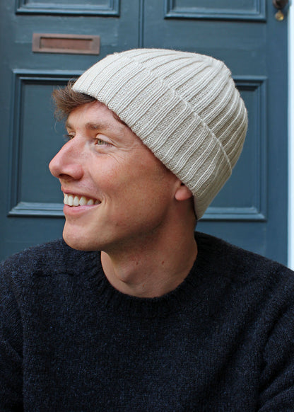 Cairn Cashmere Hat Ivory