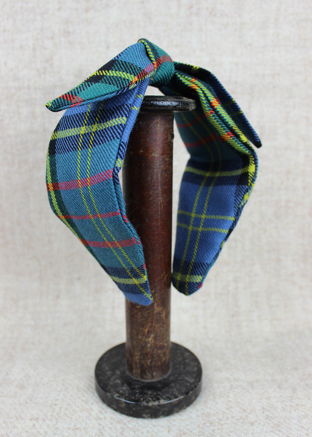 Tartan Bow Headband
