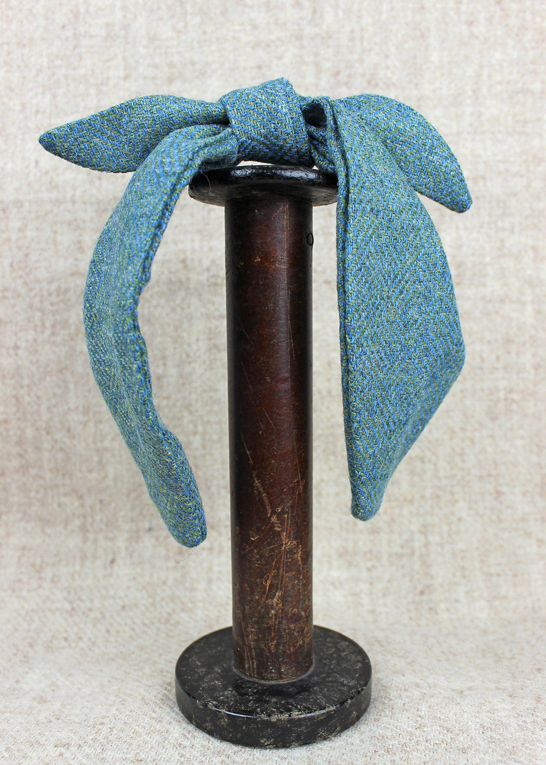 Tweed Bow Headband
