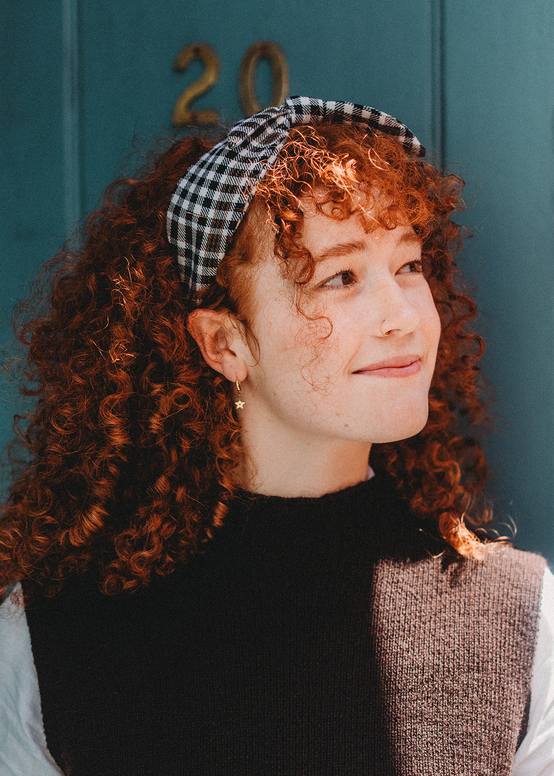 Tartan Bow Headband