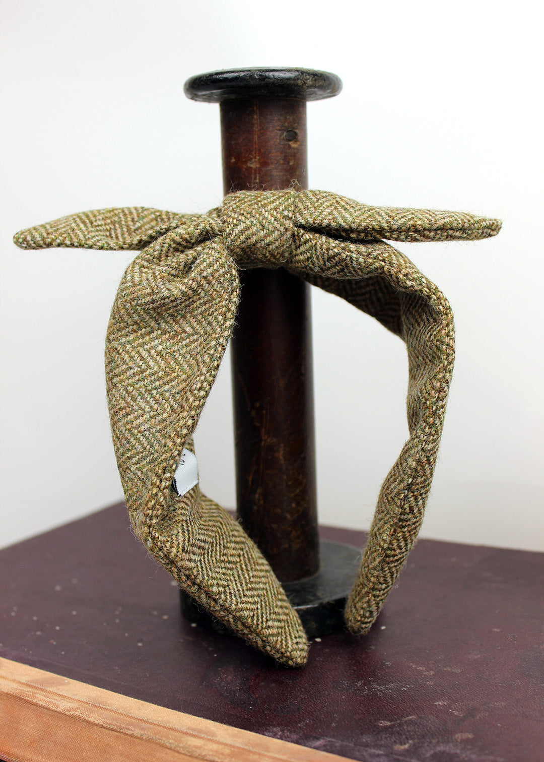 Tweed Bow Headband