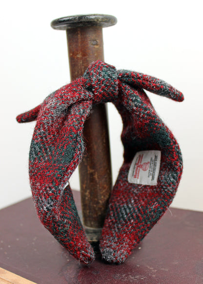 Harris Tweed Bow Headband