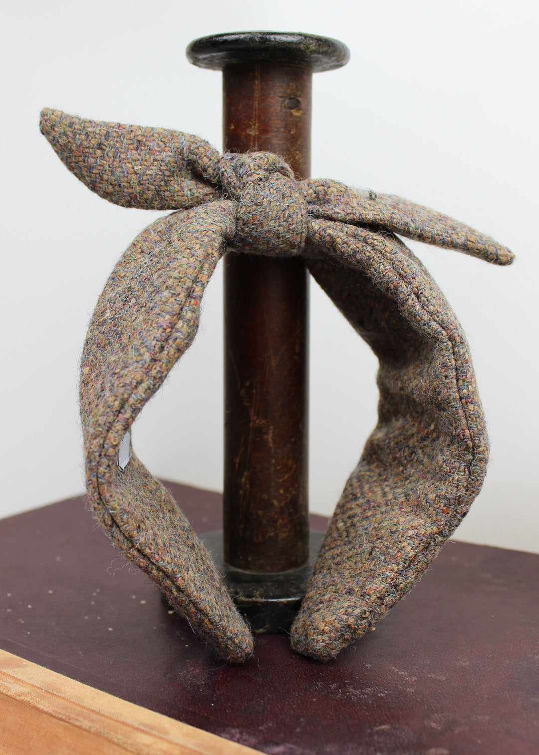 Tweed Bow Headband