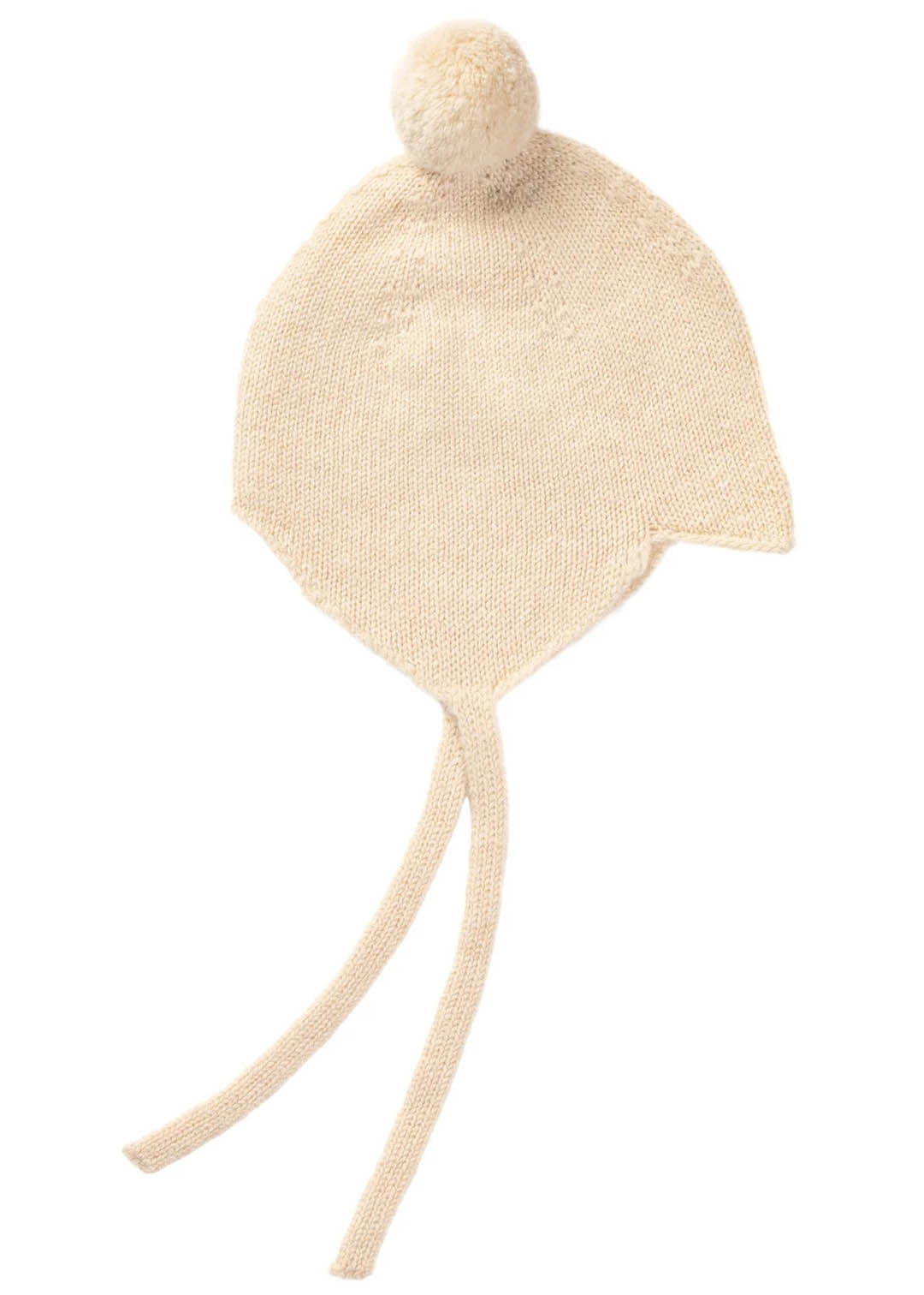 Cashmere Baby Bonnet Ivory