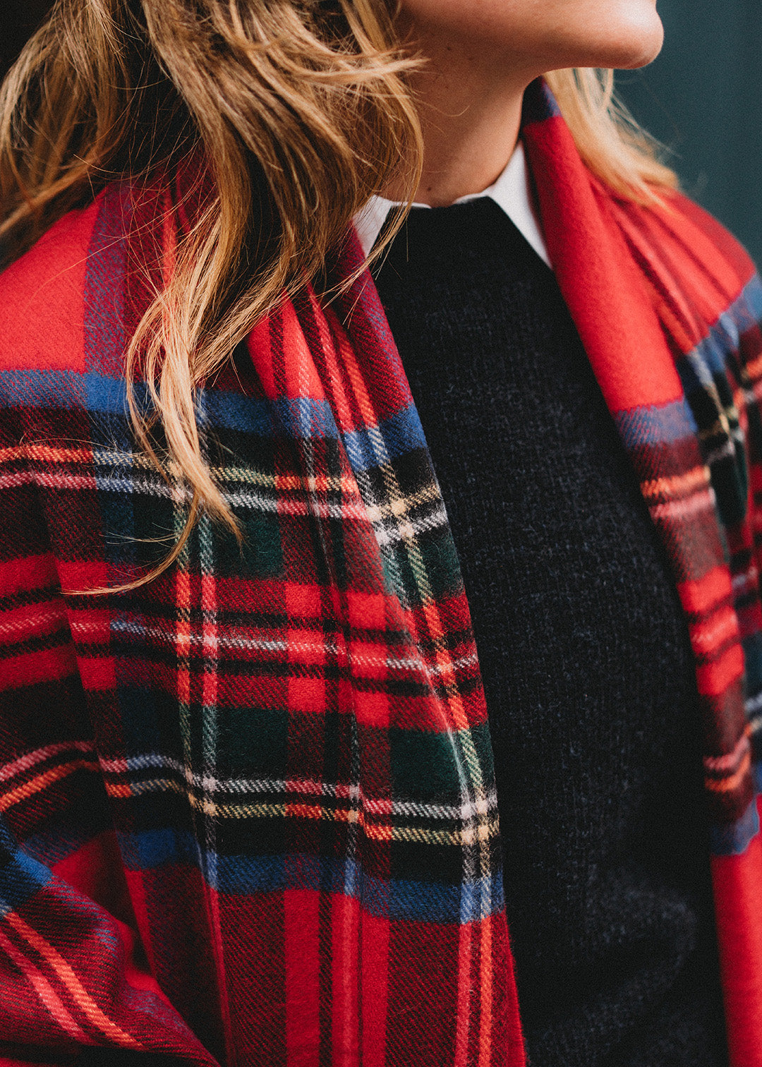 Royal Stewart Cashmere Stole