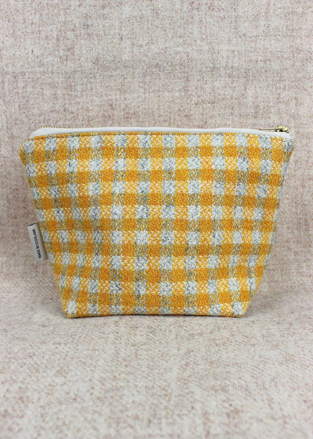 Buttercup Harris Tweed Zip Bag Medium