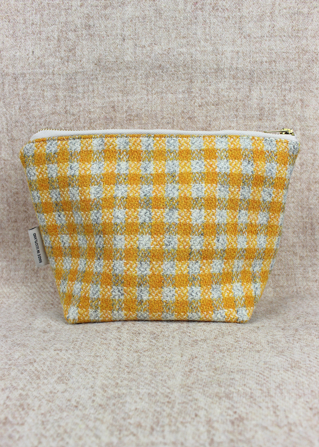Buttercup Harris Tweed Zip Bag Medium