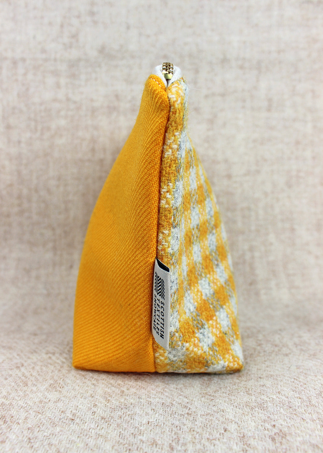 Buttercup Harris Tweed Zip Bag Medium
