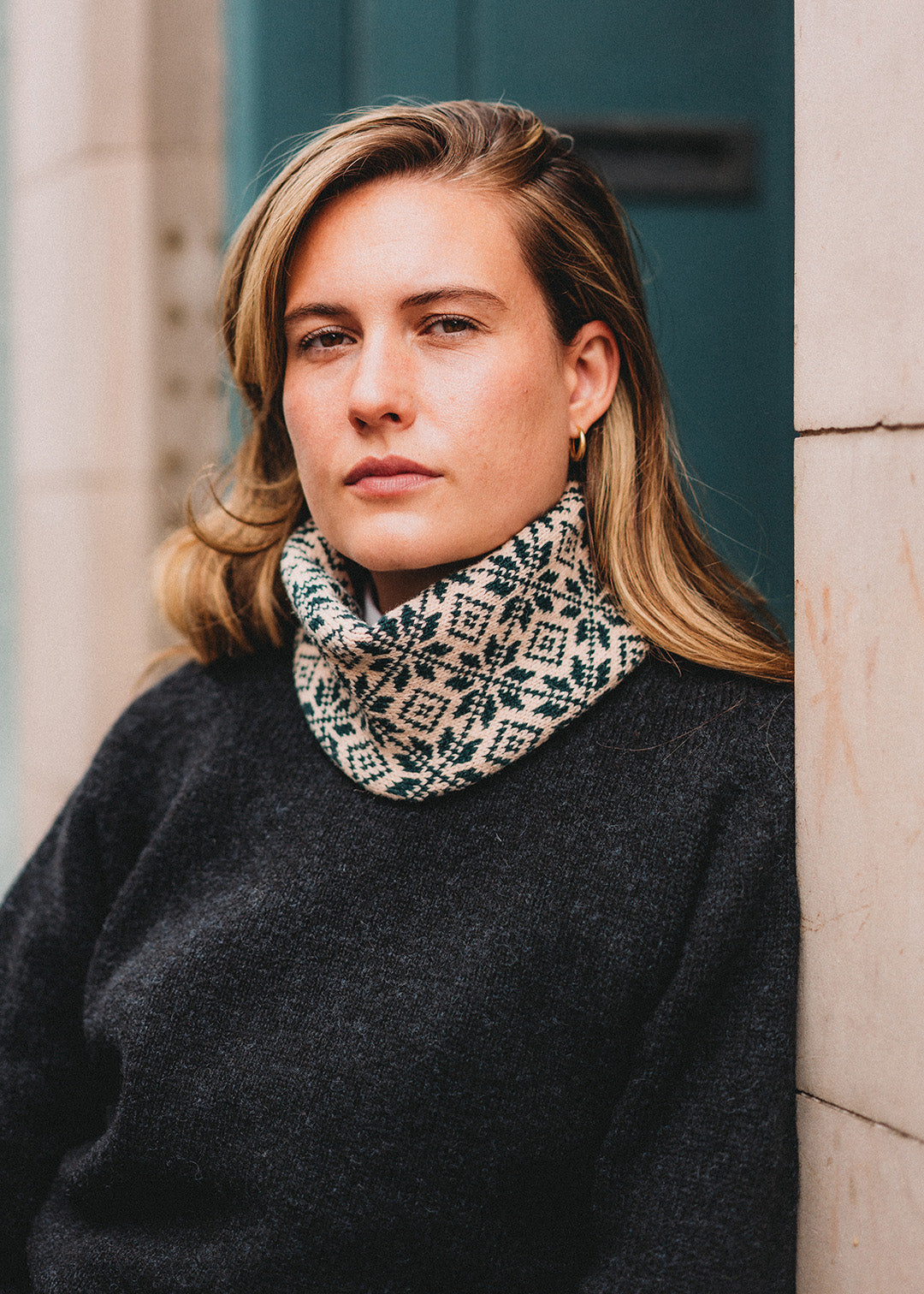 Shetland Fair Isle Neck Warmer