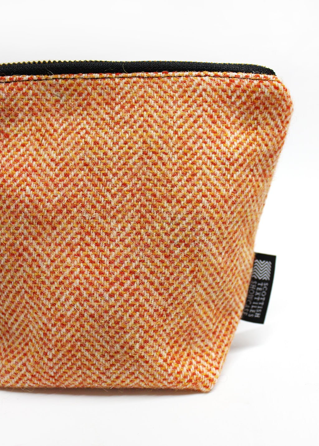 Amber Harris Tweed Zip Bag Small