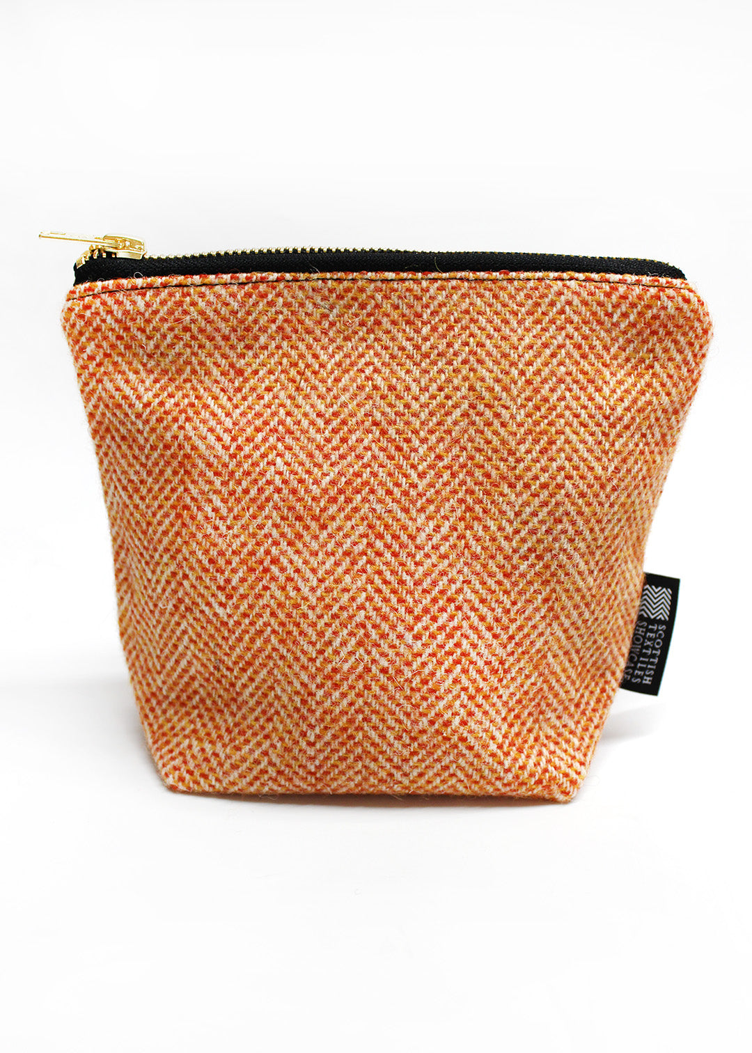 Amber Harris Tweed Zip Bag Small
