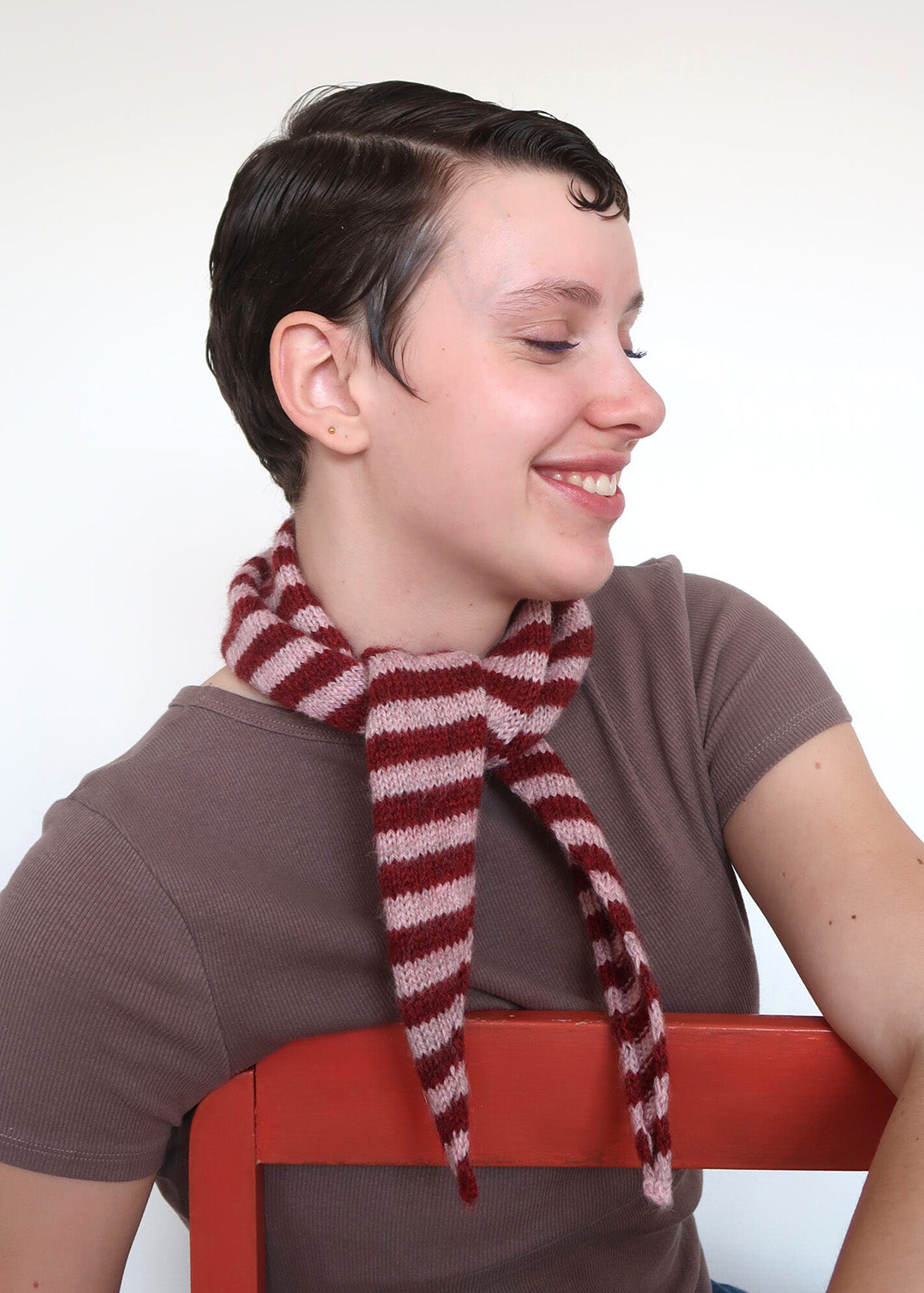 Birlinn Yarn Bunting Triangular Scarf Knitting Pattern