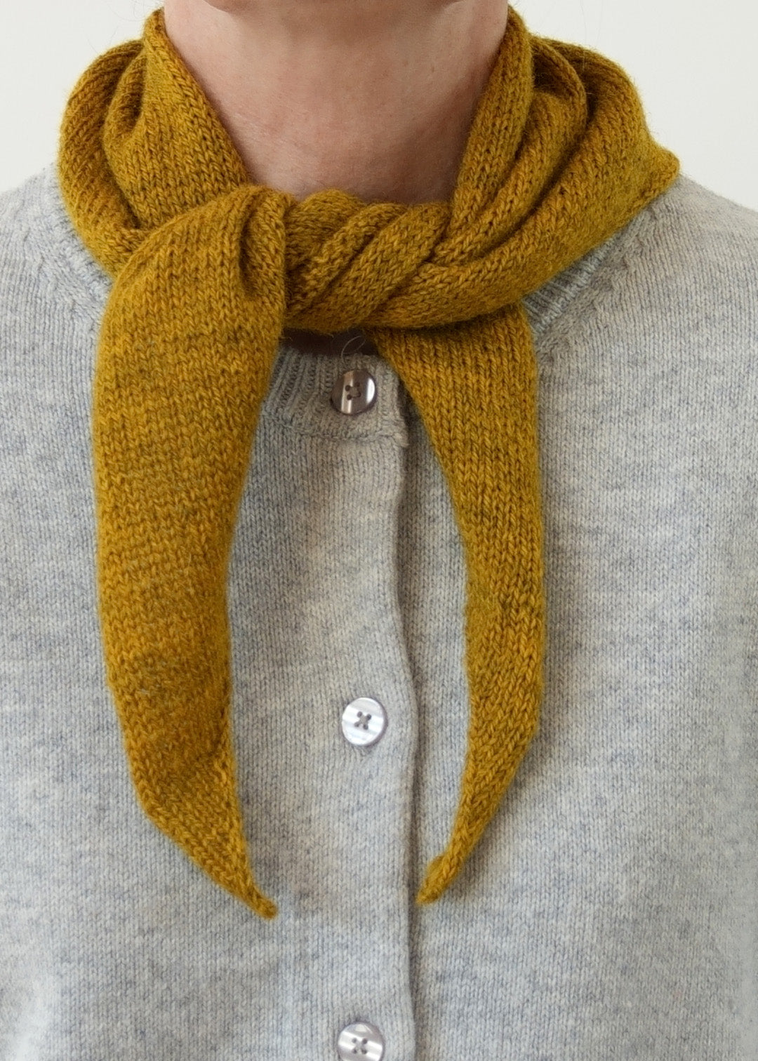 Birlinn Yarn Bunting Triangular Scarf Knitting Pattern