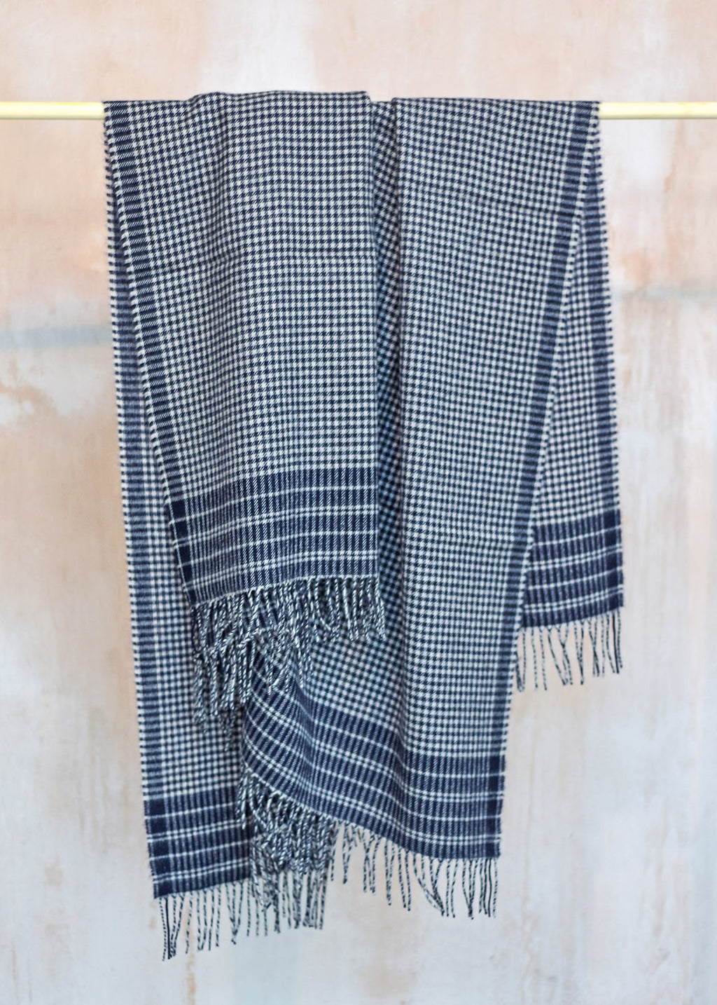 British Wool Blanket Shepherd Check