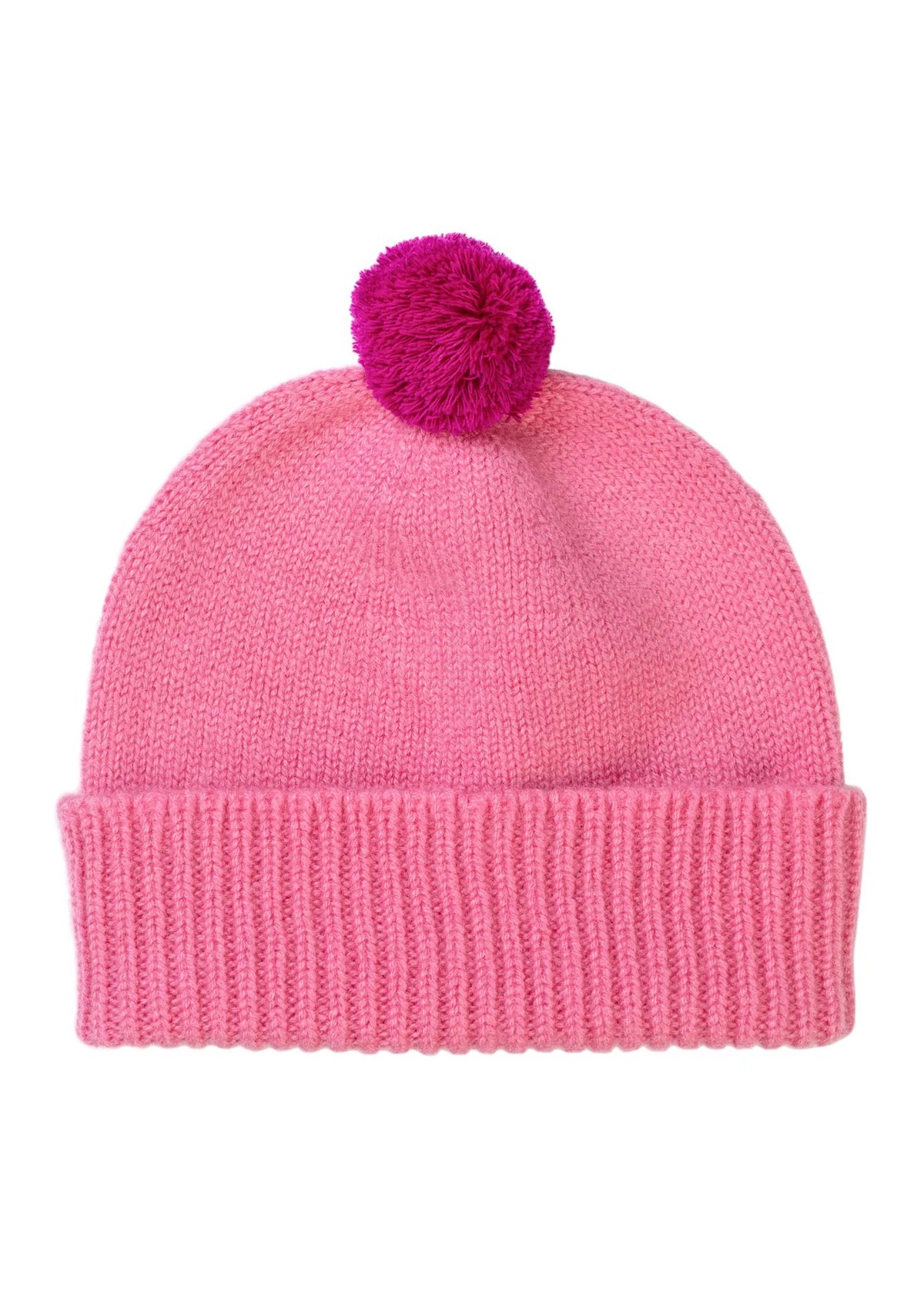Children's Bubblegum Cashmere Beanie