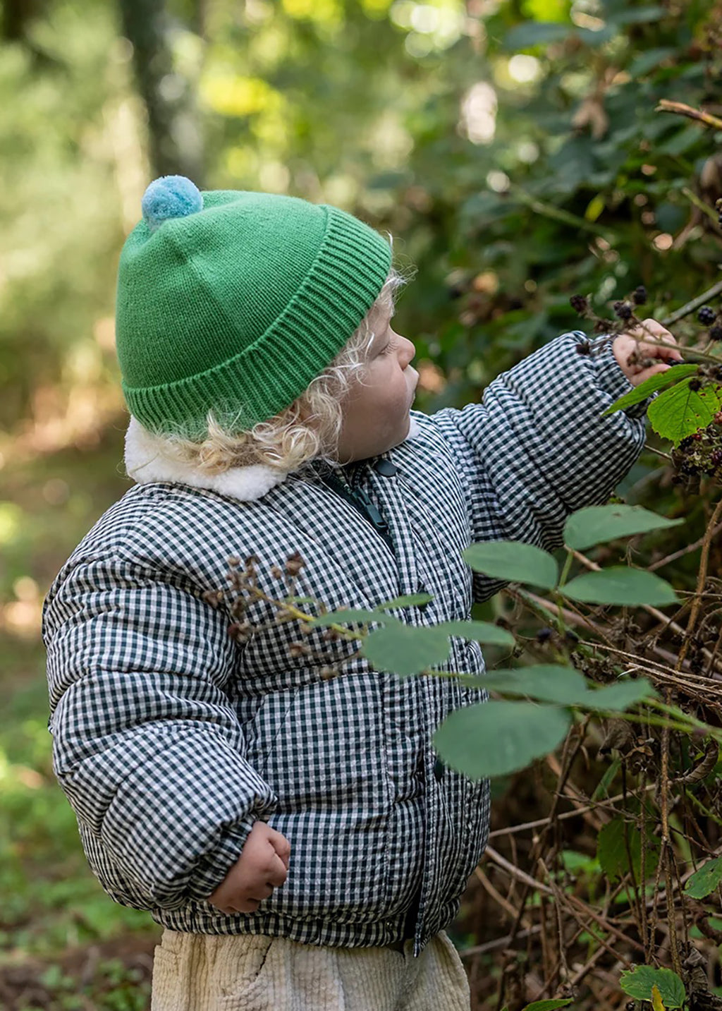 Children's Fern Cashmere Beanie