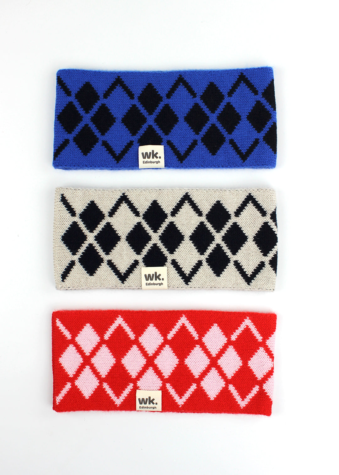 Diamond Headband Fire Red