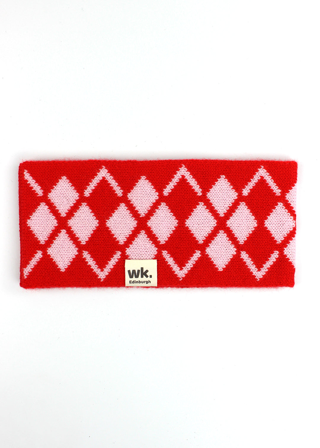 Diamond Headband Fire Red