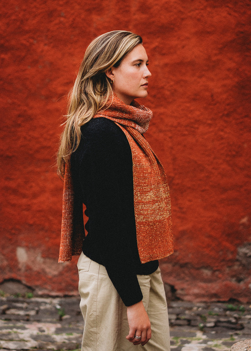 Ember Wool & Cashmere Scarf
