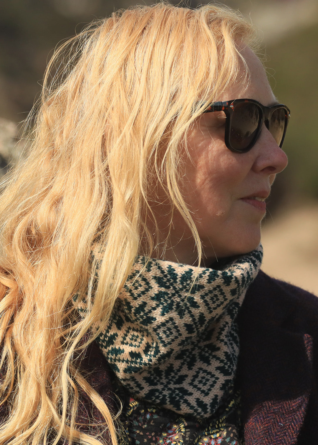 Shetland Fair Isle Neck Warmer