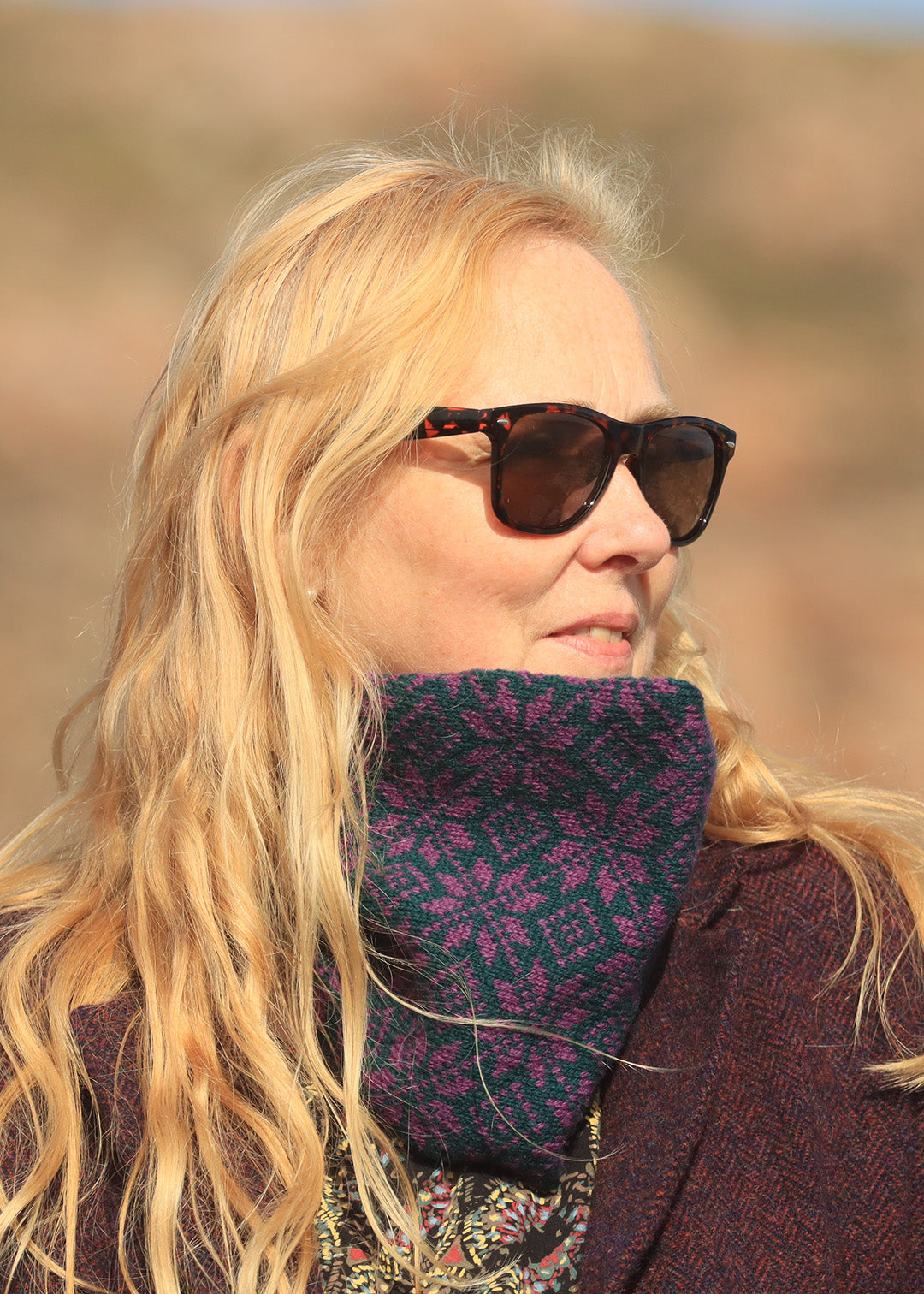 Shetland Fair Isle Neck Warmer