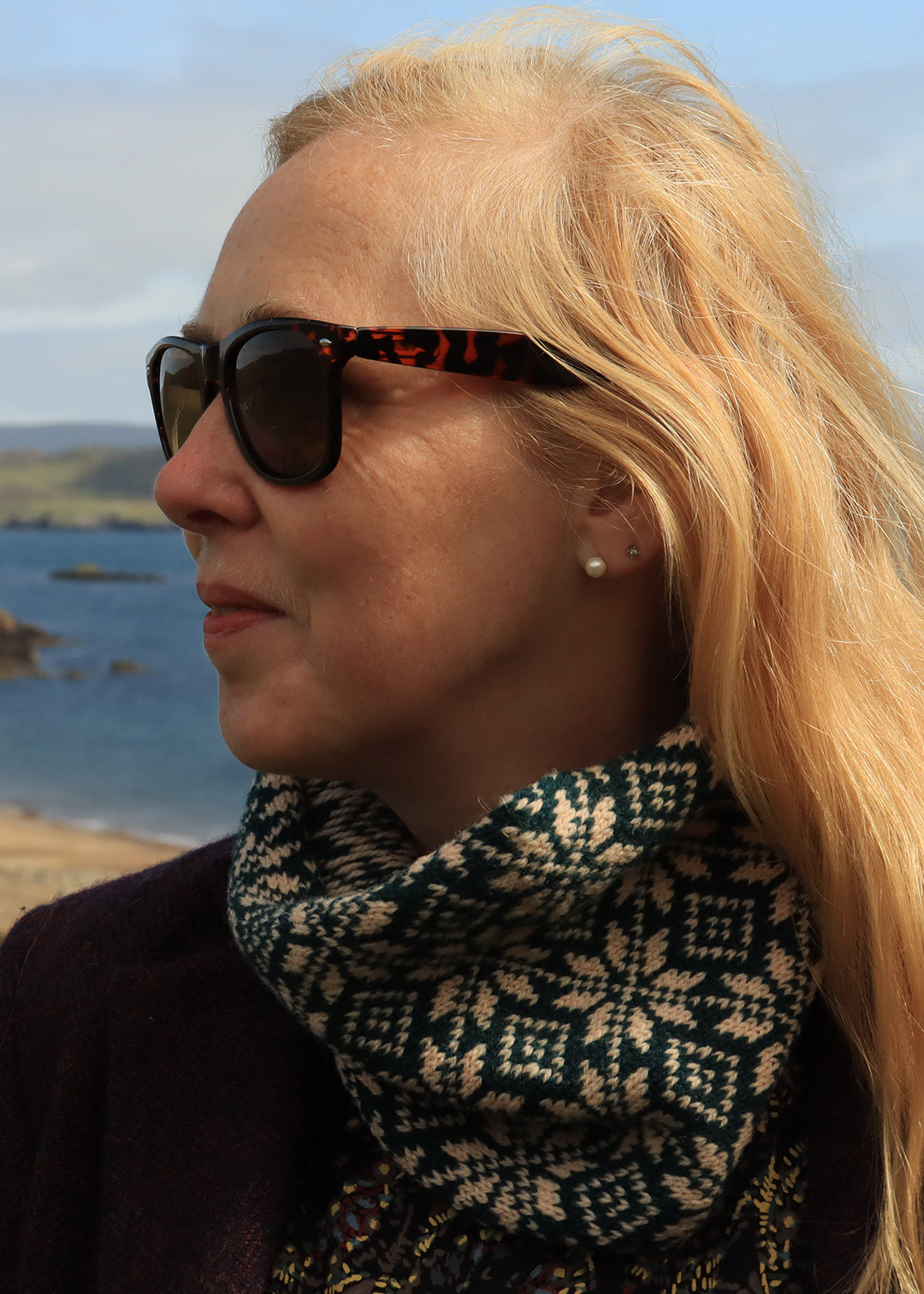 Shetland Fair Isle Neck Warmer