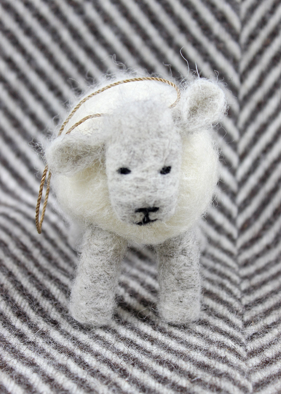Felted Sheep Decoration