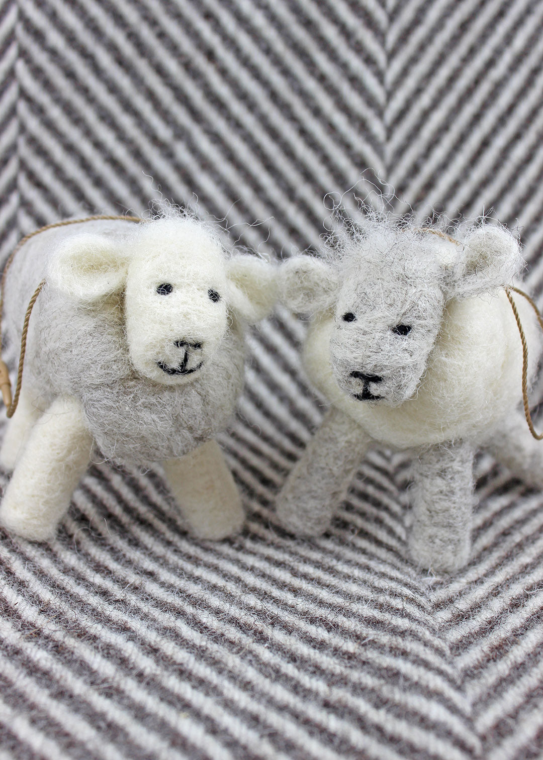 Felted Sheep Decoration