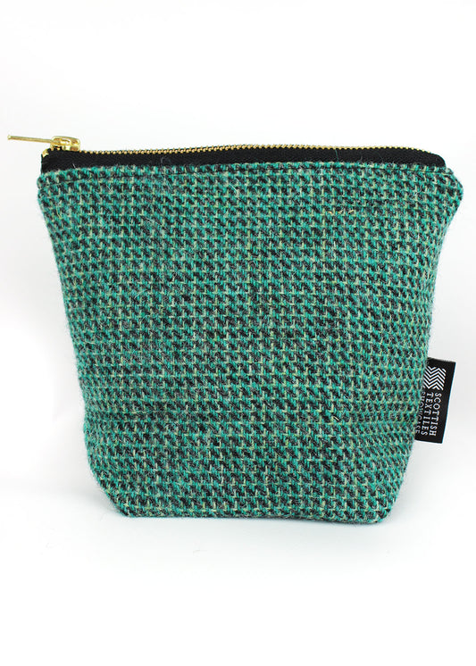 Jade Harris Tweed Zip Bag Small