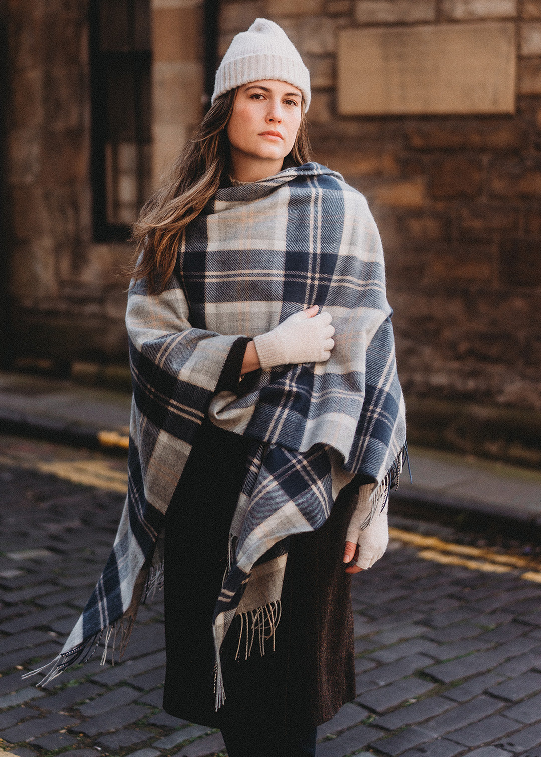 Tartan Serape Bannockbane Grey