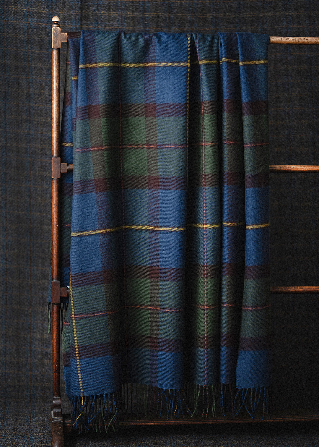 MacLeod of Harris Tartan Lambswool Blanket