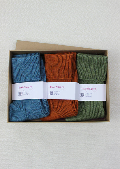 Cashmere Bed Sock Gift Box