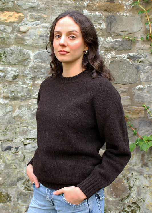 Shetland Black Jumper