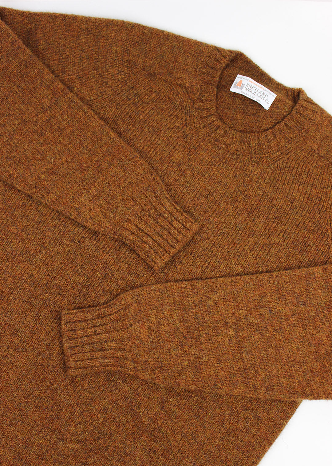 Shetland Jumper Burnt Umber