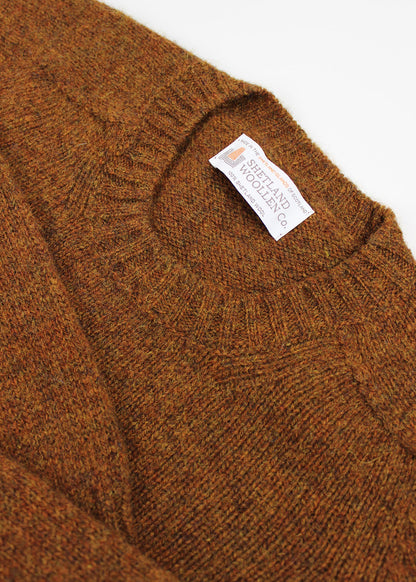 Shetland Jumper Burnt Umber