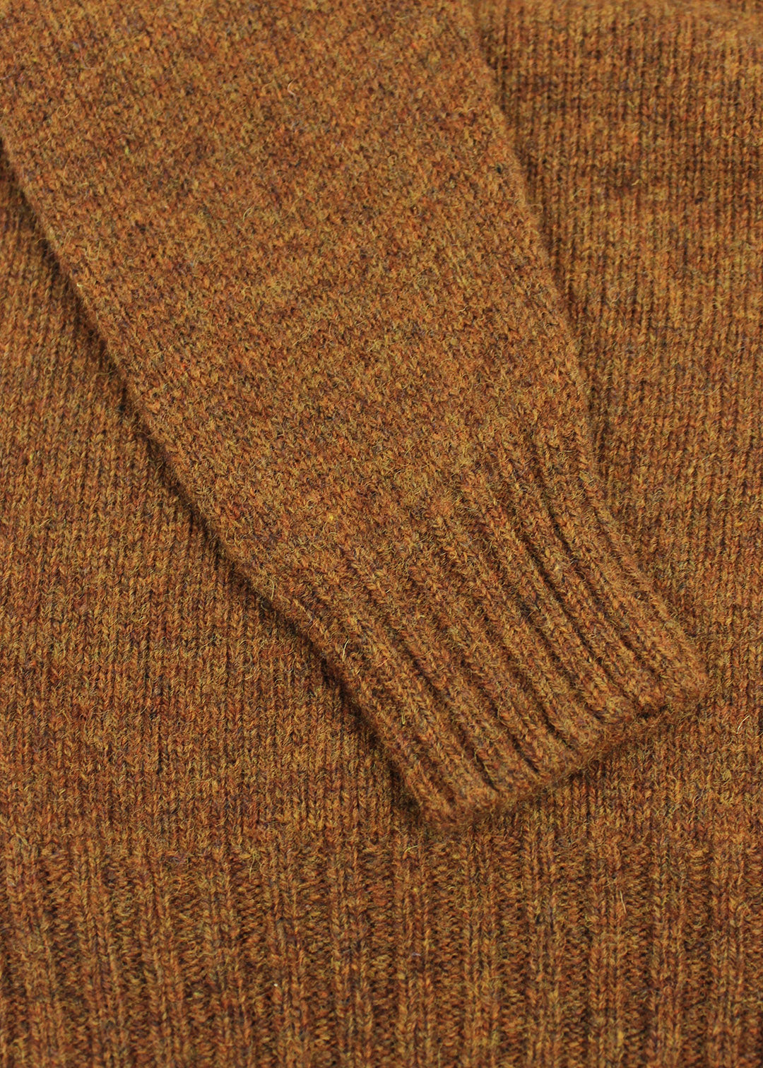 Shetland Jumper Burnt Umber