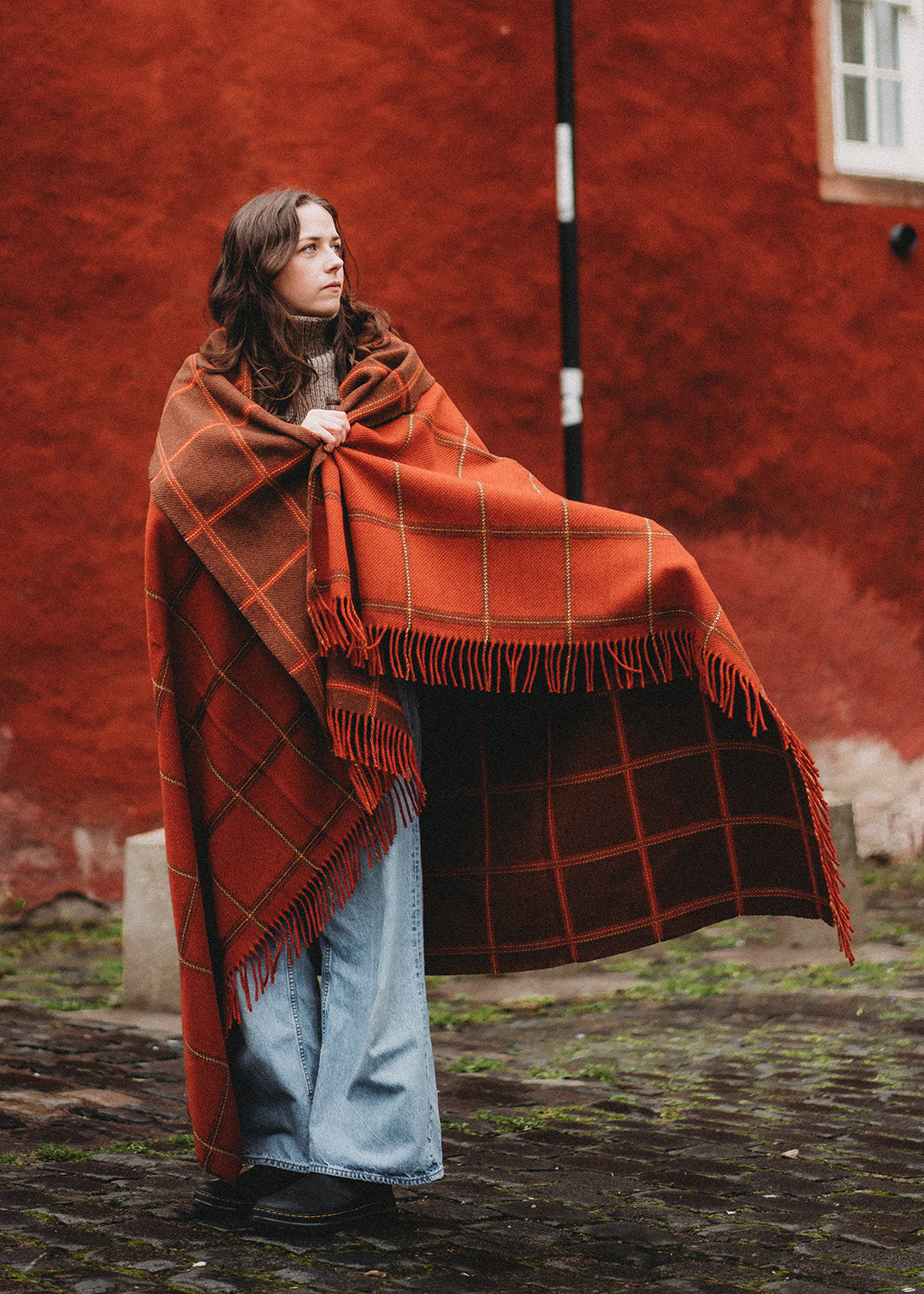 Solway Russet Wool Blanket