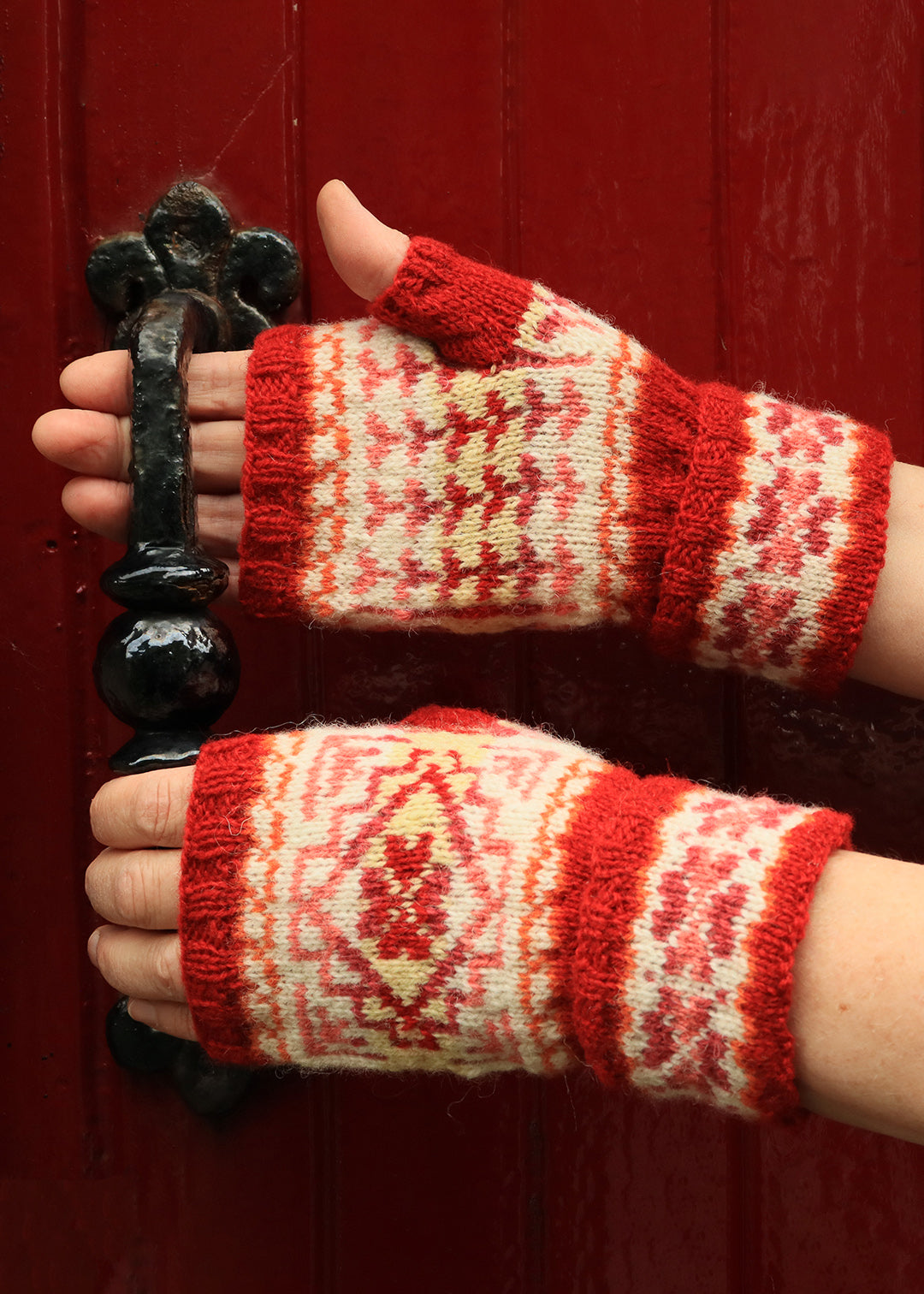 Shetland Swayfield Mitts Knitting Kit