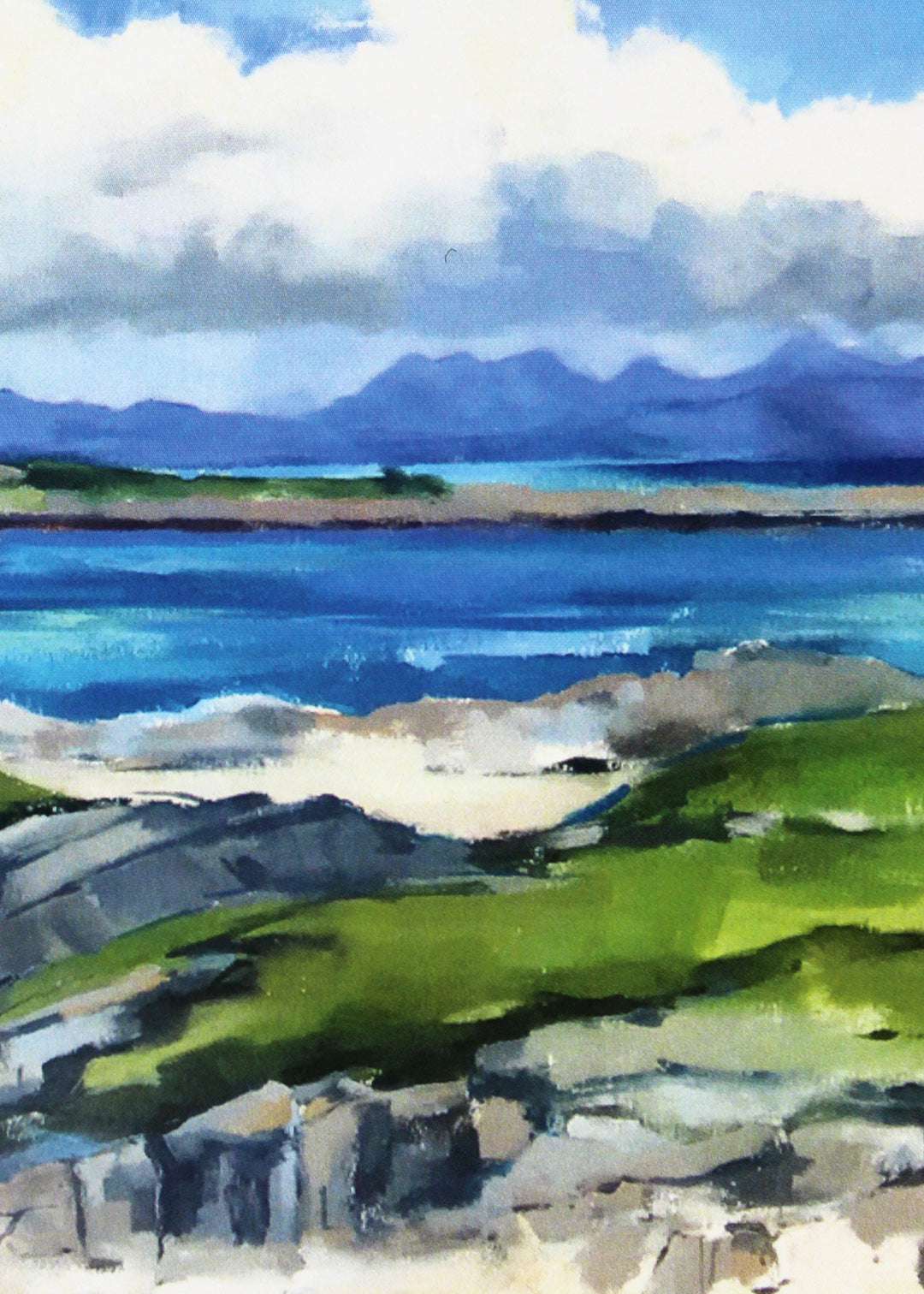 View to the Islands Card